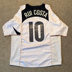 Rui Costa Portugal 2004 Away Jersey